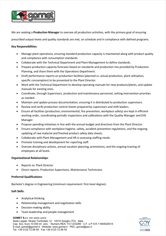 Production manager EN